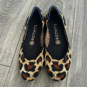 Rothy's The Square Big Cat Textile Flat Comfort Shoes Women’s